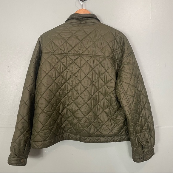 Polo Ralph Lauren Denim and Supply Water Repellent Cropped Quilted Jacket Sz L - Picture 7 of 9